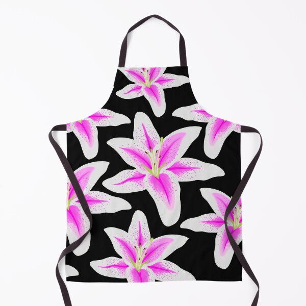Item preview, Pink Lily Floral Pattern designed and sold by Toadison.
