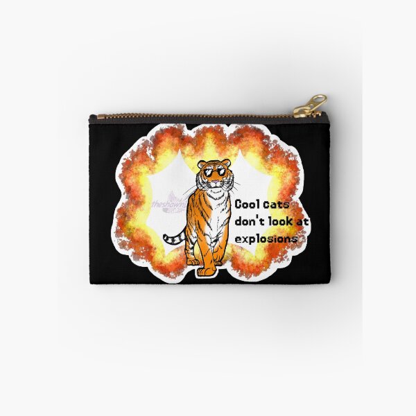 Item preview, Cool Cats Don't Look At Explosions designed and sold by Shawn Deer Arts.