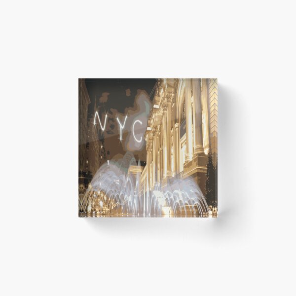 Item preview, NYC FOUNTAIN Pop Art designed and sold by Bruce ALMIGHTY Baker.