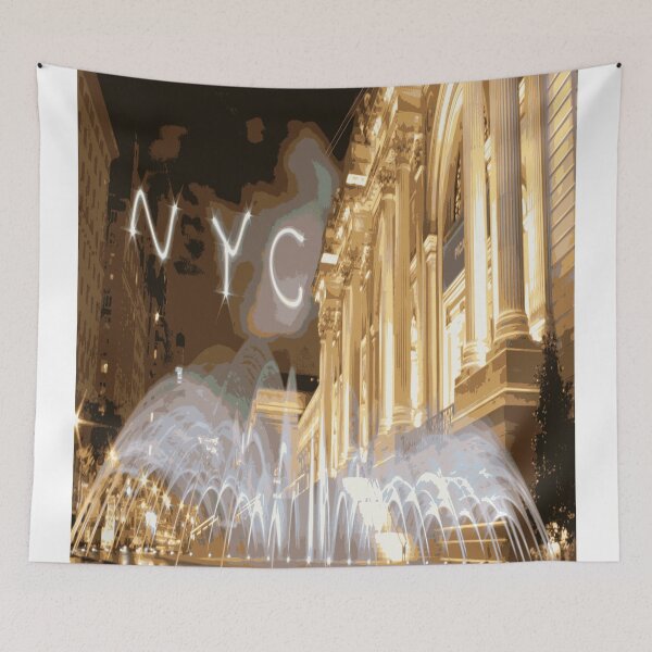 Item preview, NYC FOUNTAIN Pop Art designed and sold by Bruce ALMIGHTY Baker.