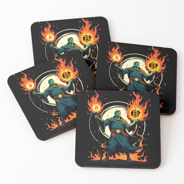Item preview, The Crypto Basilisk Bitcoin’s Deadly Stare designed and sold by RadDeck.