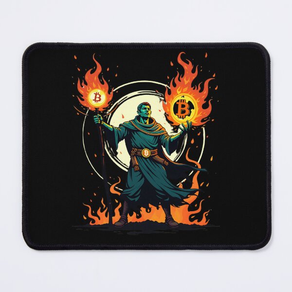 Item preview, The Crypto Basilisk Bitcoin’s Deadly Stare designed and sold by RadDeck.
