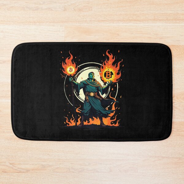 Item preview, The Crypto Basilisk Bitcoin’s Deadly Stare designed and sold by RadDeck.