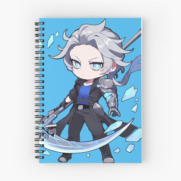 Item preview, Chibi Azure Reaper designed and sold by MiekSenpaiGames.