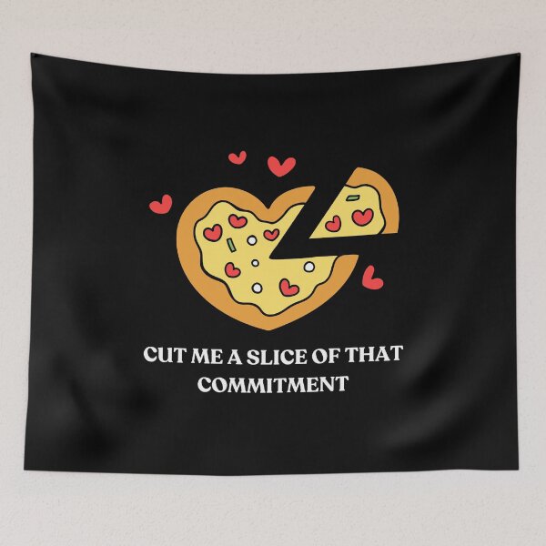 Item preview, Cut Me a Slice Of That Commitment - Kawaii Food designed and sold by mimiscreativity.
