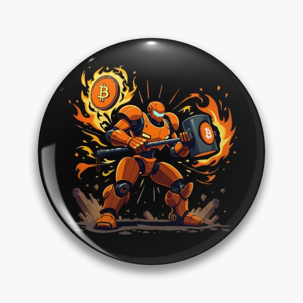 Item preview, Bitcoin Minotaur Conquer the Crypto Maze designed and sold by RadDeck.
