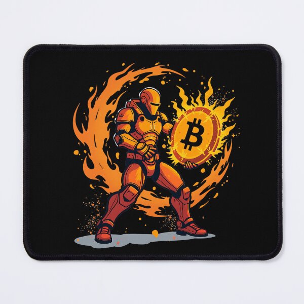 Item preview, Crypto Ronin The Lone Bitcoin Warrior designed and sold by RadDeck.