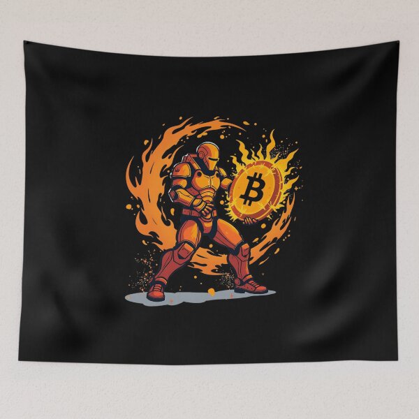 Item preview, Crypto Ronin The Lone Bitcoin Warrior designed and sold by RadDeck.