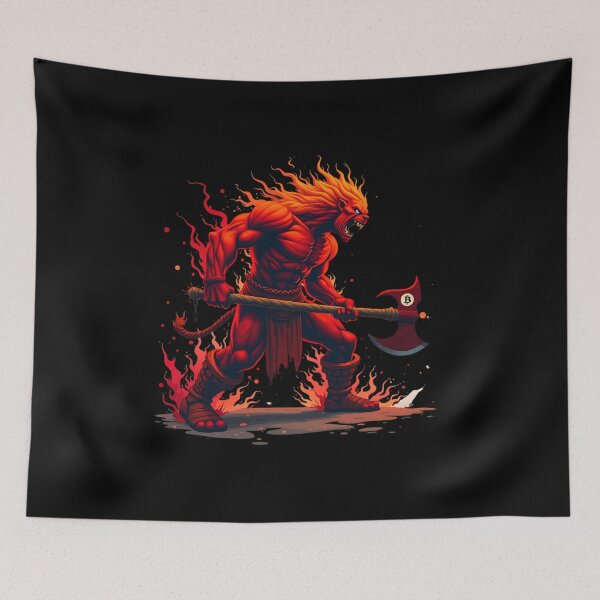 Item preview, The Bitcoin Dragon Guardian of Crypto Wealth designed and sold by RadDeck.