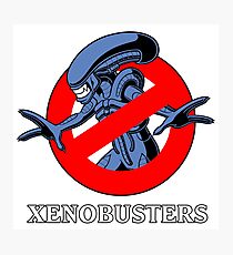 XENOBUSTERS Logo Photographic Print