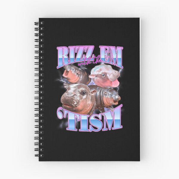 Item preview, Day Gift For  Rizz Em With The Tism For Fan Funny Moo Deng Meme Gift Party Retro Men designed and sold by ChristophPouros.