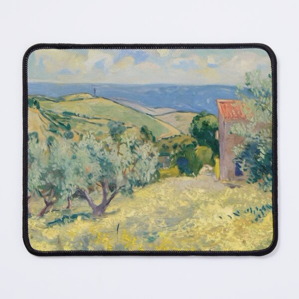 Item preview, Provence, France- French Mediterranean Landscape Painting designed and sold by CARRAANN.