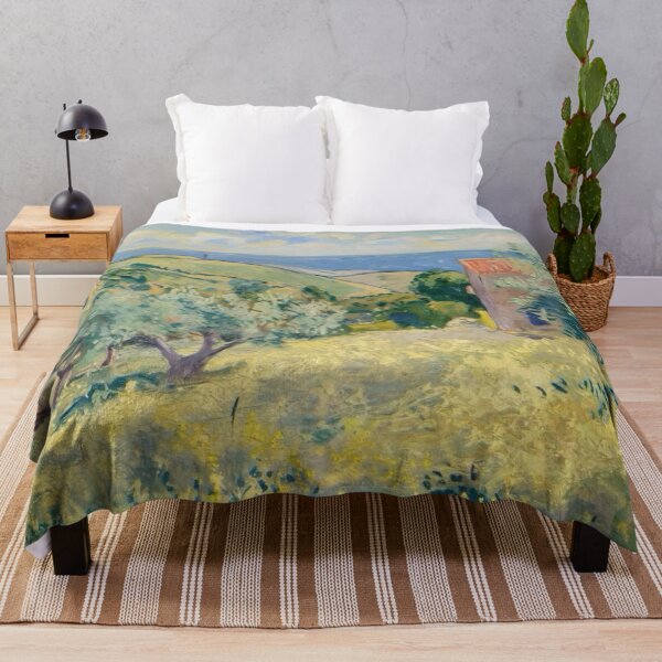Item preview, Provence, France- French Mediterranean Landscape Painting designed and sold by CARRAANN.