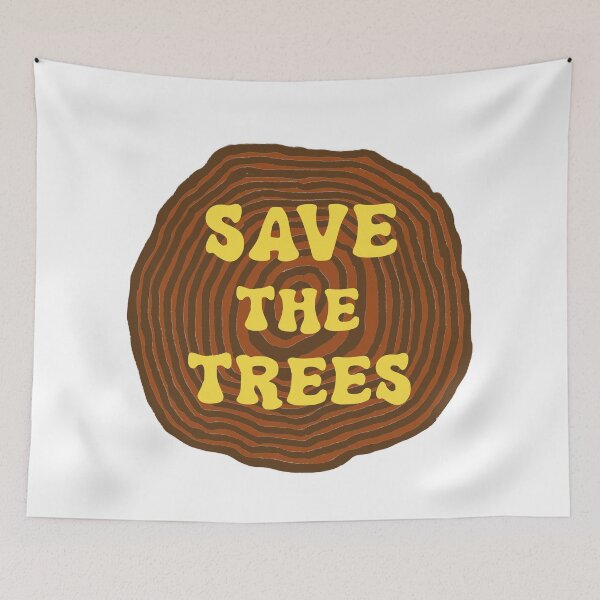 Item preview, Save the Trees designed and sold by HeyGoAway.