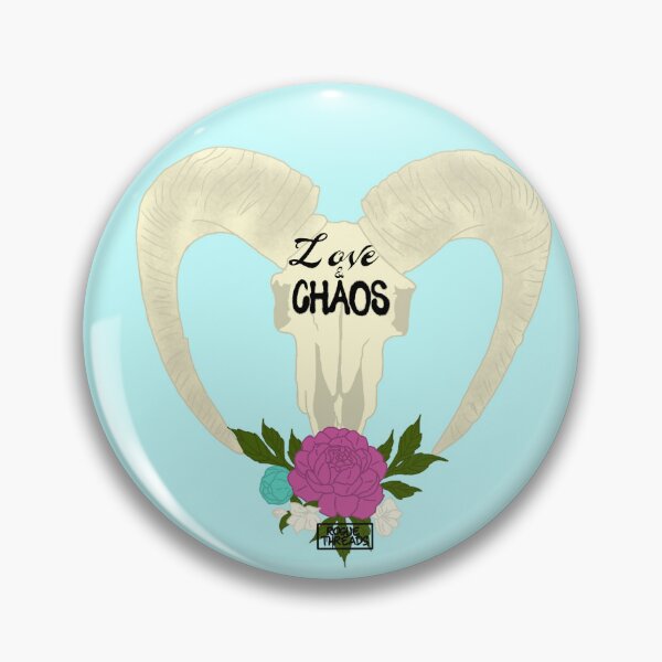 Item preview, Calavera de amor y caos designed and sold by RogueThreads.
