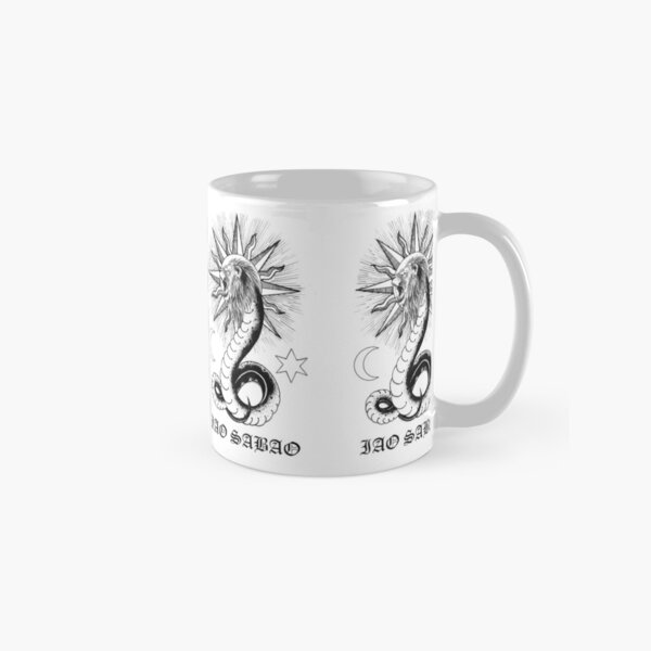 Chnoubis. Lion Serpent Sun. Classic Mug