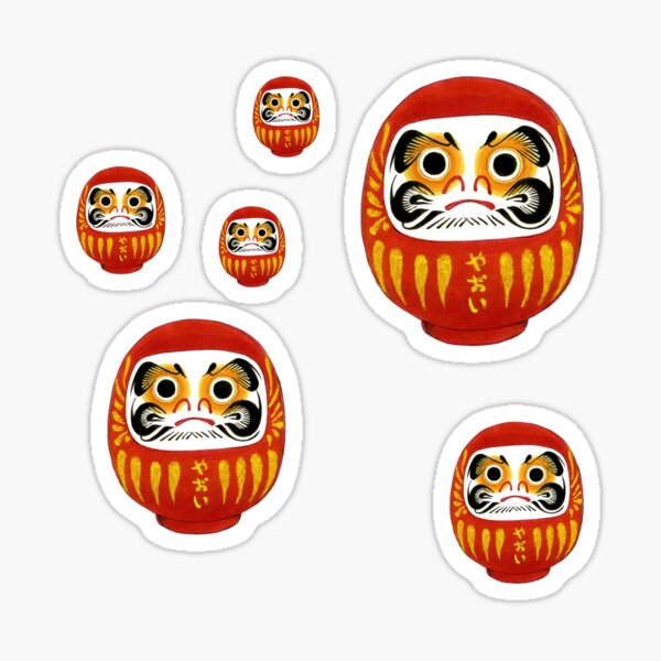 Daruma 2 Sticker