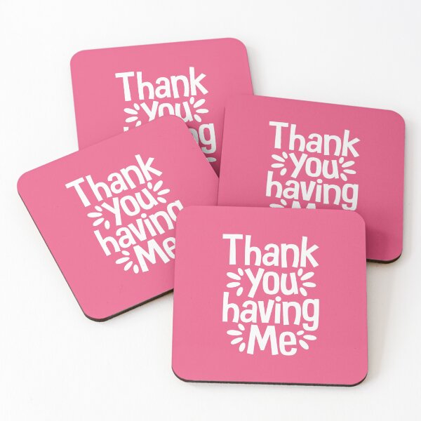 Item preview,  Happy Valentine's Day -Thank you having me -pink background ,brafdesign designed and sold by Brafdesign.