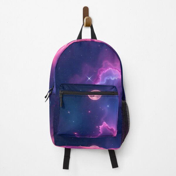 Item preview, Cosmic Nebula with Lunar Glow Shower Curtain designed and sold by GaricDrawsob.