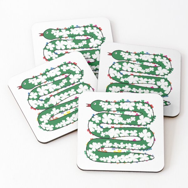 Item preview, St Patricks Day Shamrock And Snake designed and sold by EunsooLee.
