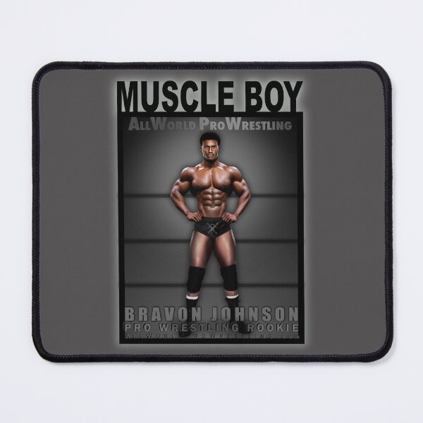 Item preview, BRAVON JOHNSON - MUSCLE BOY - AWPW Rookie Pro Wrestler designed and sold by DavidMonsterInc.