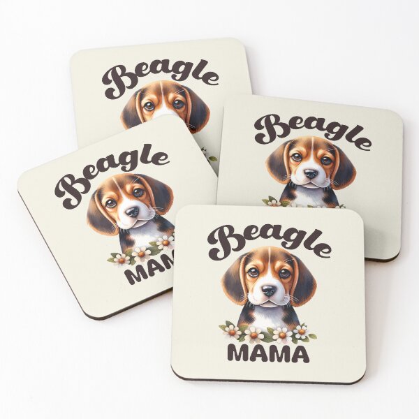 Item preview, Beagle mama, beagle dog is flowers designed and sold by InspireGlow.