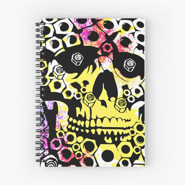 Item preview, The Hex Nut Skull designed and sold by DEZINOMANIA.