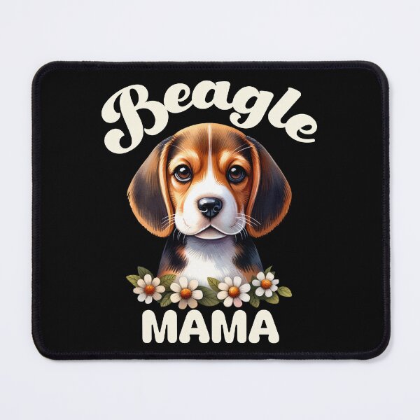 Item preview, Beagle mama, beagle dog is flowers designed and sold by InspireGlow.