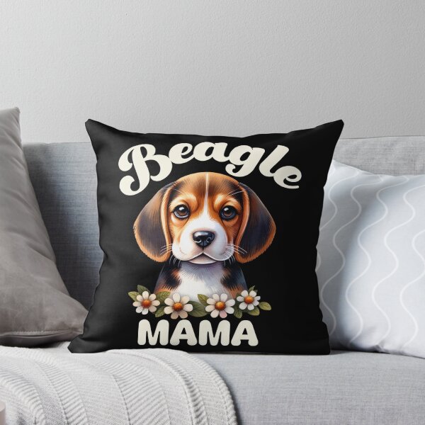Artikelvorschau, Beagle Mama, Beagle Hund ist Blumen entworfen und verkauft von InspireGlow.