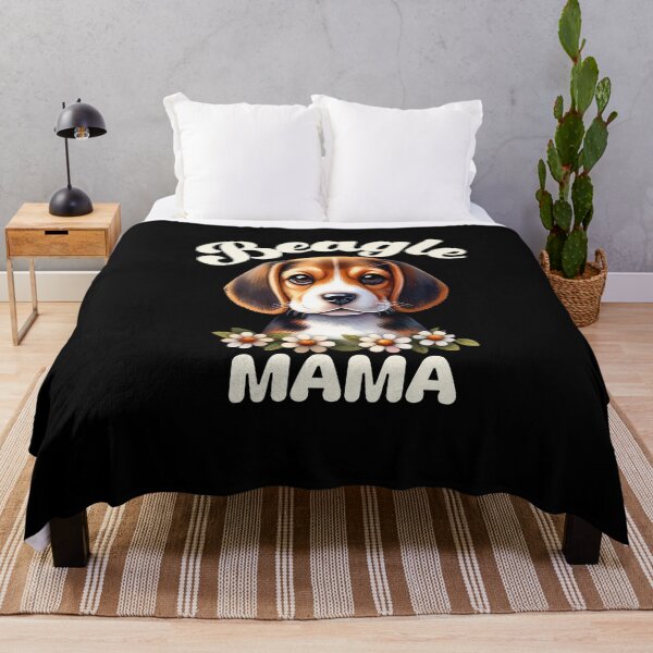Item preview, Beagle mama, beagle dog is flowers designed and sold by InspireGlow.