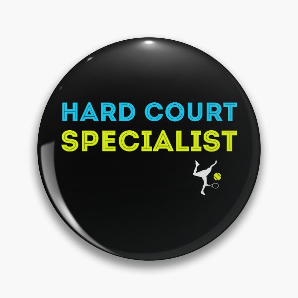 Item preview, Daniil Medvedev Hard Court Specialist Tennis Player Quote designed and sold by WUNMANAMI.
