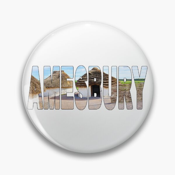 Item preview, AMESBURY - England Stonehenge Thatched Neolithic Stone House designed and sold by Adam Gormley.