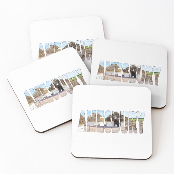 Item preview, AMESBURY - England Stonehenge Thatched Neolithic Stone House designed and sold by Adam Gormley.