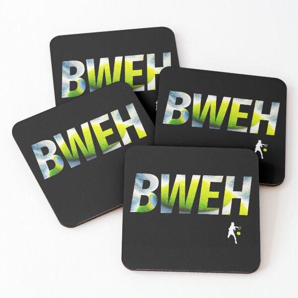 Item preview, Andrey Rublev Bweh Tennis Player Quote designed and sold by WUNMANAMI.