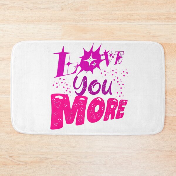 Item preview, Love you more hearts and dots designed and sold by MsArtyCrafts.