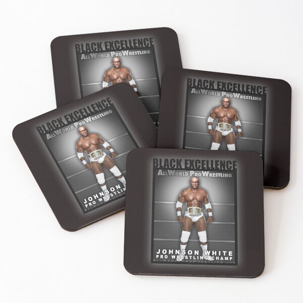 Item preview, JOHNSON WHITE - BLACK EXCELLENCE - AWPW American Champion designed and sold by DavidMonsterInc.