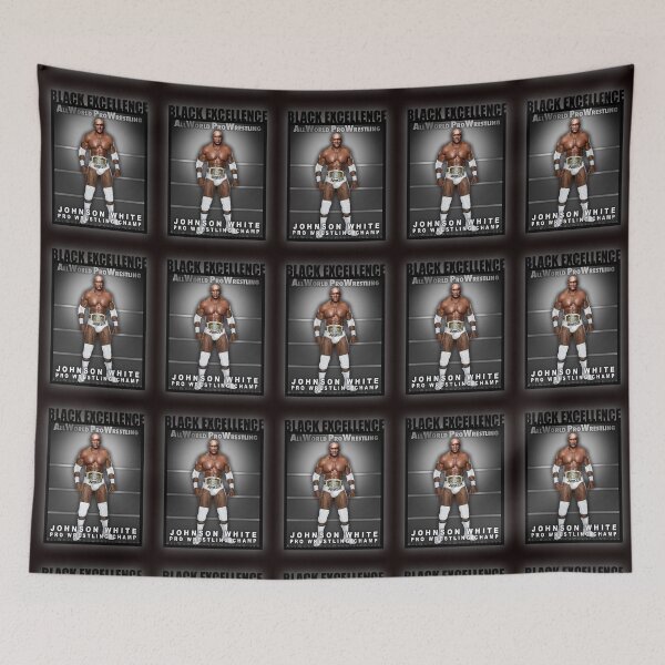 Item preview, JOHNSON WHITE - BLACK EXCELLENCE - AWPW American Champion designed and sold by DavidMonsterInc.