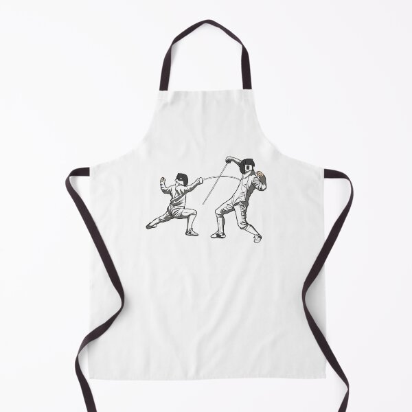Item preview, Two fencing sport duel competition designed and sold by StairheadStore.