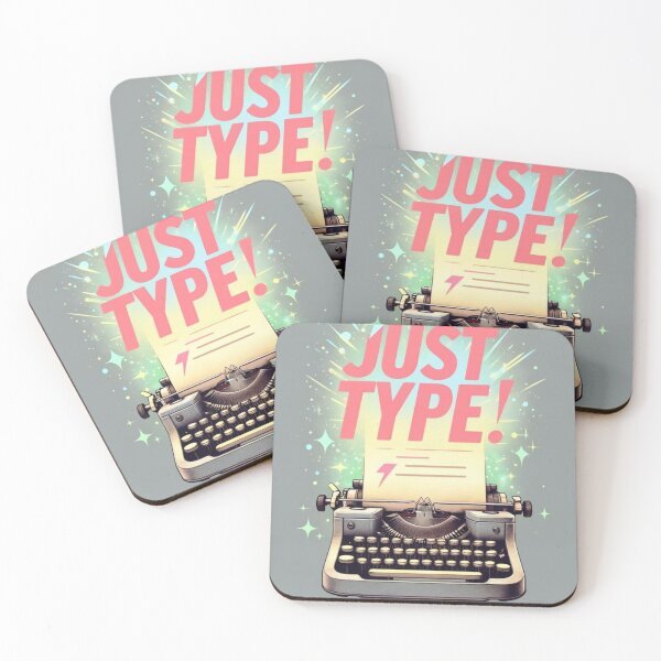 Item preview, Just Type! designed and sold by MissBandBruno.