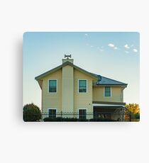 Putting The 'H' In Suburbia Canvas Print