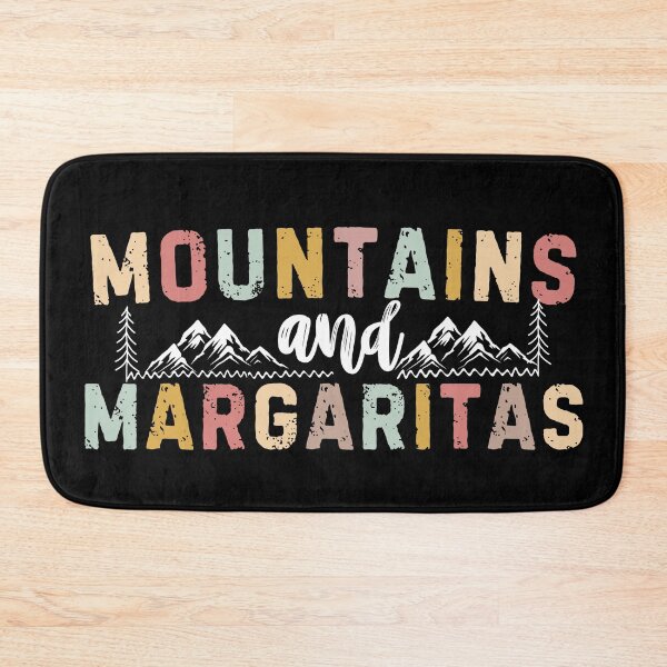 Item preview, Mountains and Margaritas Drinking Hiking Nature Trees T-Shirt designed and sold by SunfullyYours.