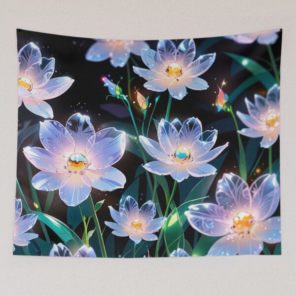 Item preview, Crystal flowers. designed and sold by PatDoArt.