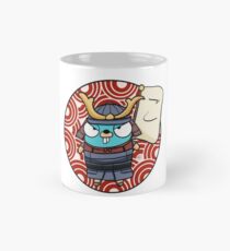 Taza clásica Samurái Gopher - Golang