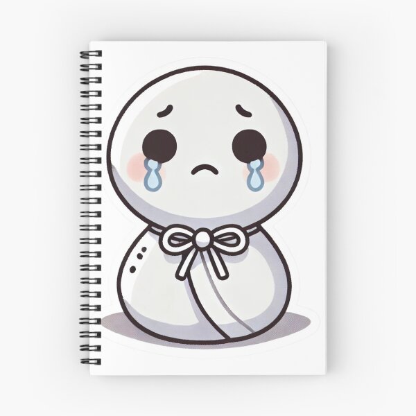 Item preview, "Sad Teru Teru Bozu Sticker Design" designed and sold by ForFamily1120.