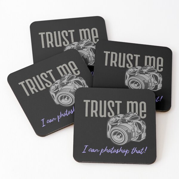 Item preview, Trust Me I Can Photoshop That Funny Professional Event Wedding Photographer designed and sold by HeavenlyHuesStudio.