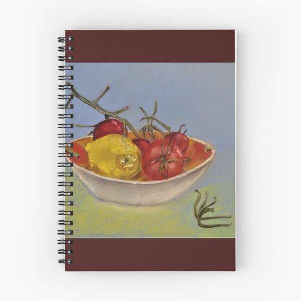 Item preview, Vine tomatoes and lemon in bowl designed and sold by AngelaJCartner.