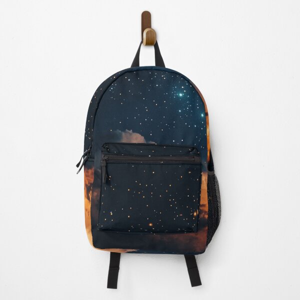 Item preview, Mesmerizing Starry Night Sky with Glowing Clouds designed and sold by kriszlvn.