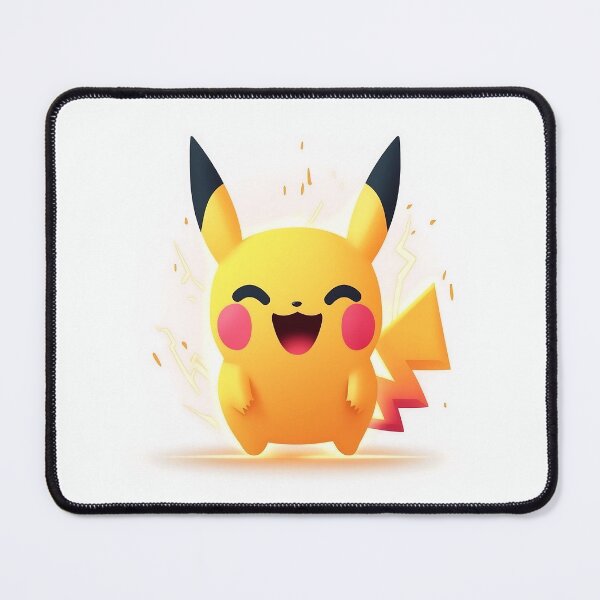 Item preview, Cute Yellow Lightning Cartoon Character Vector Art designed and sold by GoldenTealArts.