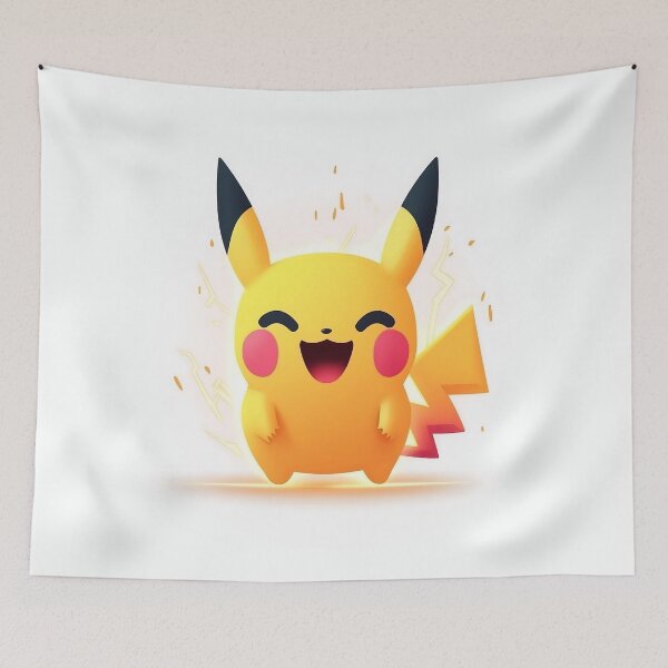 Item preview, Cute Yellow Lightning Cartoon Character Vector Art designed and sold by GoldenTealArts.