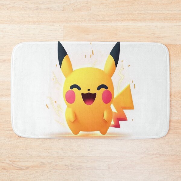 Item preview, Cute Yellow Lightning Cartoon Character Vector Art designed and sold by GoldenTealArts.
